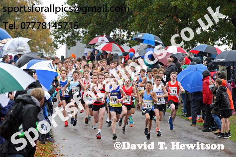 Boys under-13s 3 Stage Relay, 2018 ERRA 6 and 4 Stage and Youngsters Relays, Sutton Park, Sutton Coldfield, Birmingham. Photo:  David T. Hewitson/Sports for All Pics